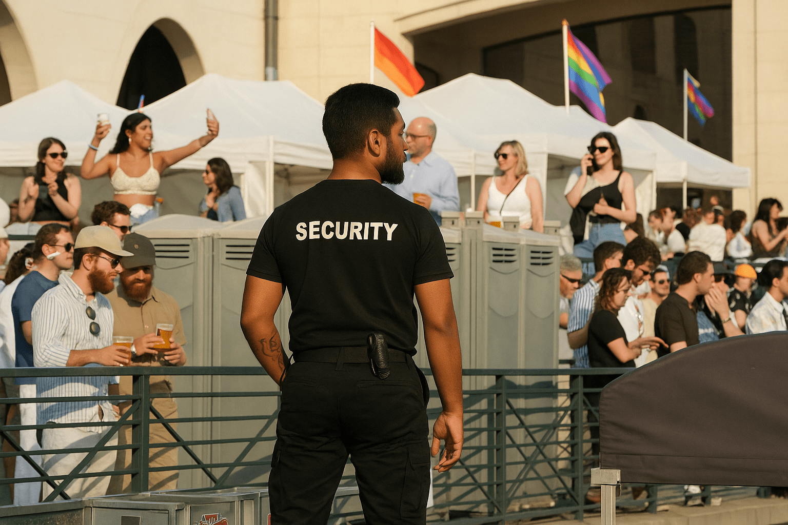 How to Hire Temporary Security Guards for a Festival