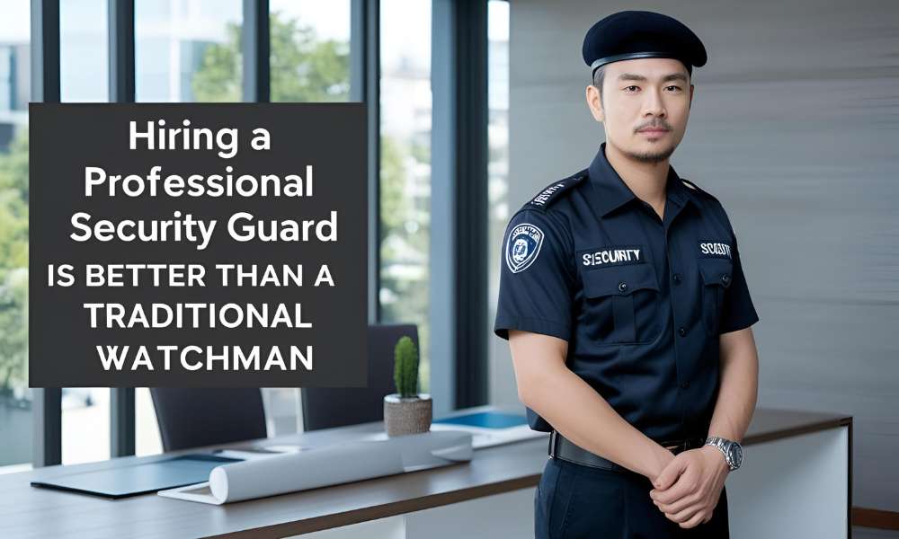 Why Hiring a Professional Security Guard Is Better Than a Traditional Watchman